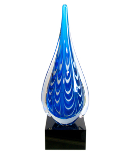Art Glass Awards • & Engraving: Raindrop Award