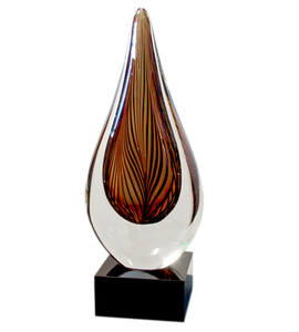 Art Glass Awards • & Engraving: Monarch Crystal Award