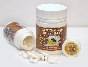 Products: New Zealand Royal Jelly Chewable Tablets 60 x 1000 mg