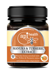 Products: MANUKA & TURMERIC EXTRACT (95% Curcumin) 250g