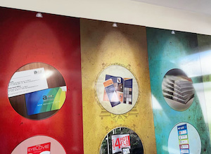 Products: ACM Sign + laminating – A Plus Print