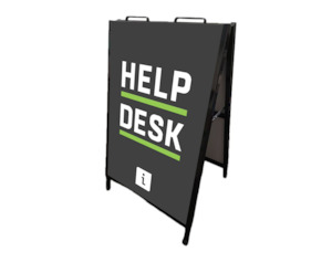 Products: Sandwich Board Signs – A Plus Print