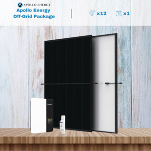 Apollo Energy 4.9kW Off-Grid Solar System Package without Storage Apollo Energy