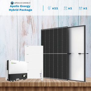 Apollo Energy 4.7kW Hybrid Solar System Package with Storage Apollo Energy