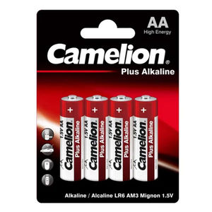 Batteries: Camelion Plus AA Alkaline Batteries 4pk