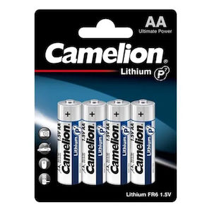 Batteries: Camelion Plus AA Lithium Batteries 4pk