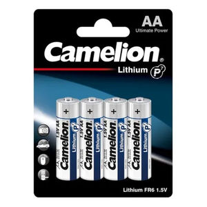 Batteries: Camelion Plus AA Lithium Batteries 4pk