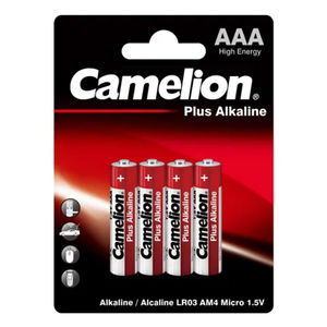 Batteries: Camelion Plus AAA Alkaline Batteries 4pk