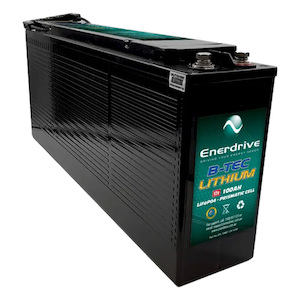Batteries: Enerdrive B-Tec Slimline Lithium Battery 100AH/12V