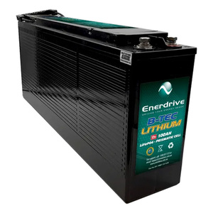 Batteries: Enerdrive B-Tec Slimline Lithium Battery 100AH/12V