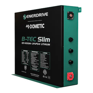 Enerdrive B-Tec Slimline Lithium Battery 300AH/12V