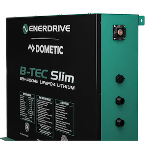 Enerdrive B-Tec Slimline Lithium Battery 400AH/12V