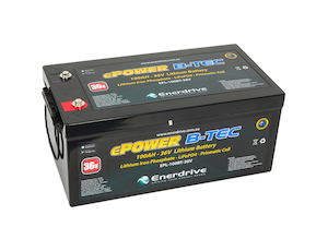 Batteries: Enerdrive ePOWER Lithium Battery with Bluetooth Monitor 36V/100AH