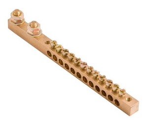 Earth and Neutral Bars Two Main Studs