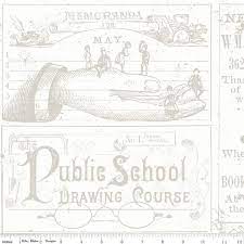 Art Journal By Riley Blake: Art Journal - Catalogue Patch - White