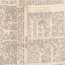 Tim Holtz 108" Wide Quilt Backer Dictionary