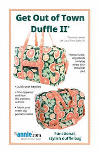 By Annie: Get Out of Town Duffle by Annie