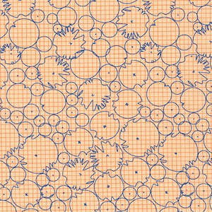 Carolyn Friedlander: Carolyn Friedlander CF Collection 19930-381 Cantelope