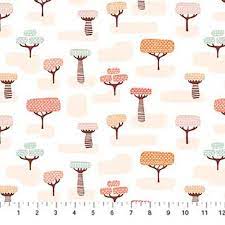 Childrens Prints: Savanna Sunset Trees - Multi by Tati Abaurre for Figo