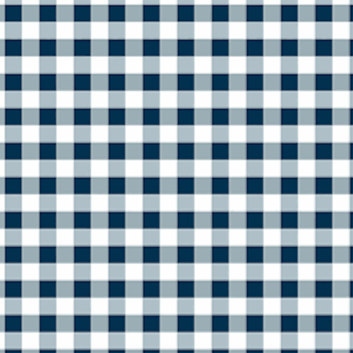 Magnolia Navy Check