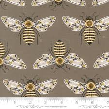 Bee Garden by Gingiber - Bumblebee Slate 48411-20M