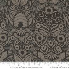 Bee Garden by Gingiber - Beehive Melody Black 48414-21
