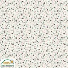 Pink and Grey Stars Jersey Knit by Stof