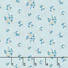 Laundry Basket Quilts: Sewing Bird Verbena Blue