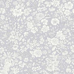 Liberty Quilting Cottons: Liberty Cotton Emily Belle Silver