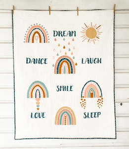 Over the Rainbow Quilt Kit designed by Ngaire Montgomery-Williams
