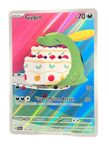 Games & Gaming (PlayStation, Xbox, Nintendo): POKEMON TCG – Gulpin – 154/142 Stellar Crown