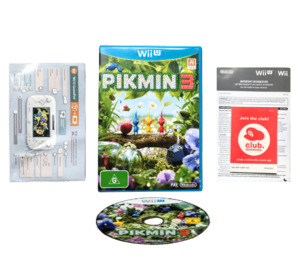 Nintendo Wii U: PIKMIN 3 (NZ Edition) Wii U MINT COMPLETE