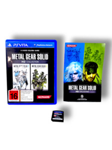 Metal Gear Solid HD Collection (PS Vita) MINT COMPLETE