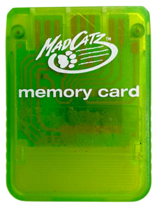 MADCATZ Sony PlayStation Memory Card (PS1 Memory Card)