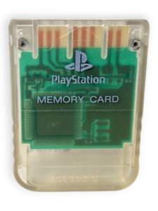Official Sony PlayStation Memory Card (PS1)