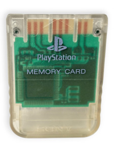 Products: Official Sony PlayStation Memory Card (PS1)