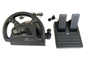 Mad Catz Racing Wheel & Pedals (PS1)