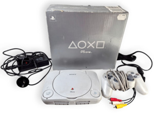 Products: PS One Console (Boxed) PlayStation 1 BOXED Bundle