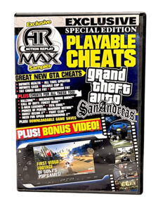 Products: Action Replay MAX Sampler – Playable Cheats for Grand Theft Auto: San Andreas (PS2)