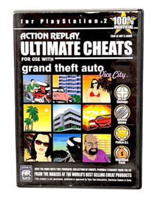 Action Replay Ultimate Cheats for Grand Theft Auto: Vice City (PS2)
