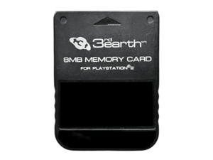 Genuine 3RD EARTH PlayStation 2 PS2 Memory Card