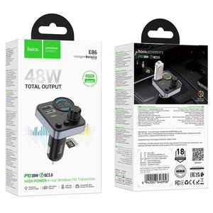 Hoco E86 High Power in Car Wireless FM Transmitter – AppleFix & Tech Engineers