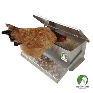Poultry Feeders: Large Step On Feeder 12kg | Appletons