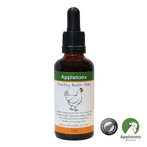Healthcare: Poultry Nutri-Max with Fenugreek & Kelp 50ml | Appletons