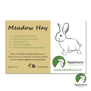Goat: Meadow Hay | 50L Cardboard Box