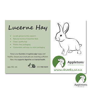 Goat: Lucerne Hay | 50L Cardboard Box