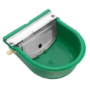 Goat: Green Nylon Water Trough 5L | Perfect for Poultry & Animals
