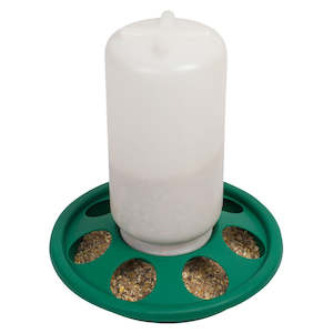 7-Hole Jar Feeder for Chicks & Quail 1kg