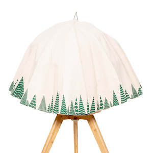 Budgies Finches Canaries: Geo Bird Cage Night Cover | Nordic Green