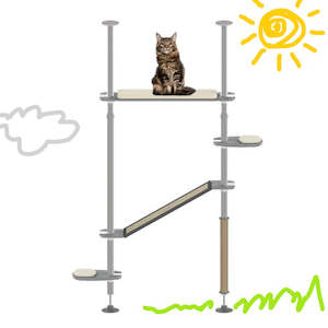 The Sunbather Kit | Freestyle Outdoor Cat Tree